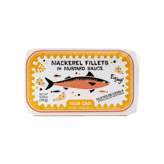 Miss Can Mackerel Fillets in Mustard Sauce
