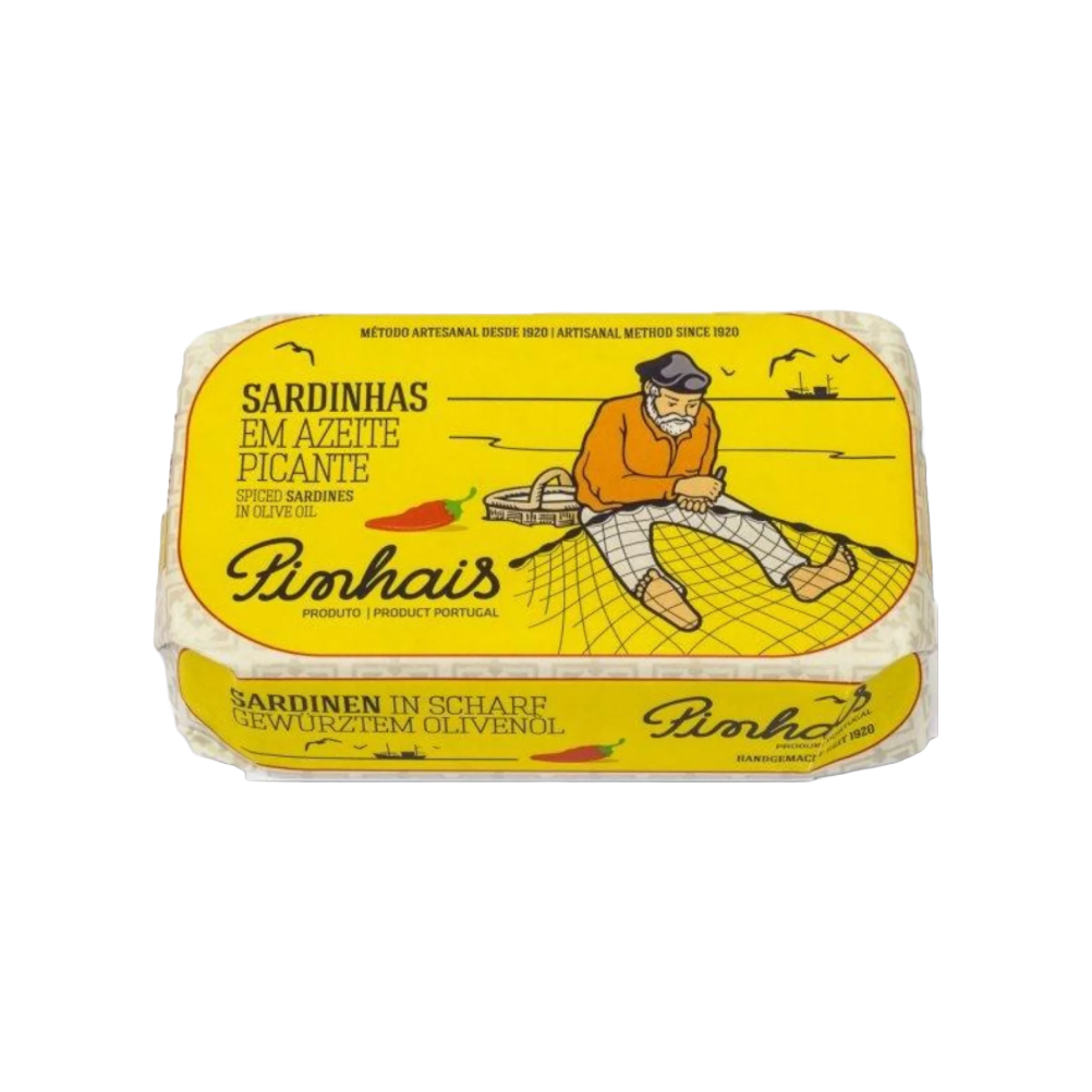 Pinhais Spiced Sardines in Olive Oil