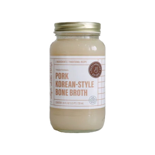 Reclamation Foods Korean Bone Broth: Pork