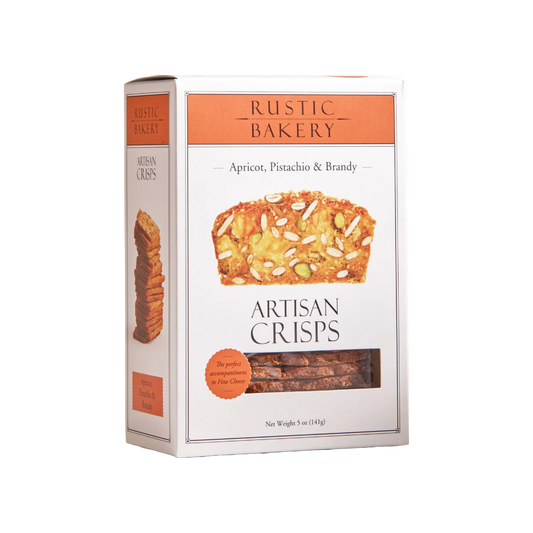 Rustic Bakery Apricot, Pistachio + Brandy Artisan Crisps