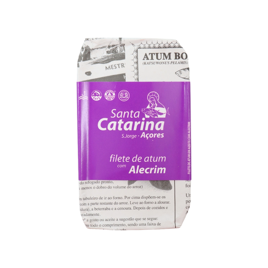Santa Catarina Tuna Fillets with Rosemary + Olive Oil, Fintastic Provisions, tinned fish