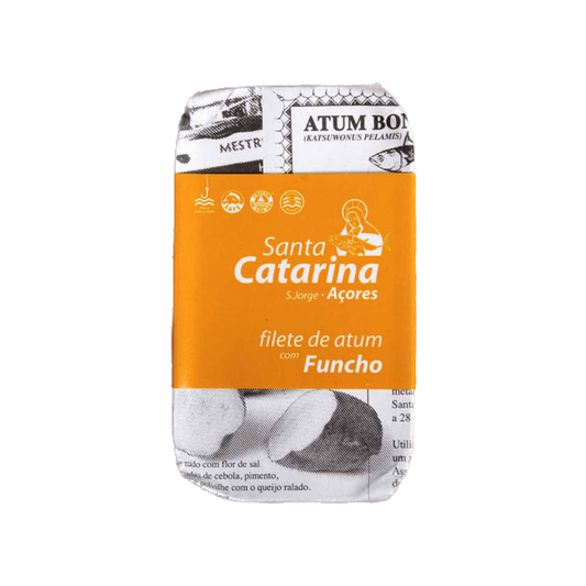 Tinned fish, Tuna Fillets with Fennel + Olive Oil by Santa Catarina