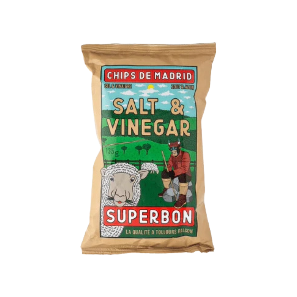 Superbon Salt + Vinegar Potato Chips