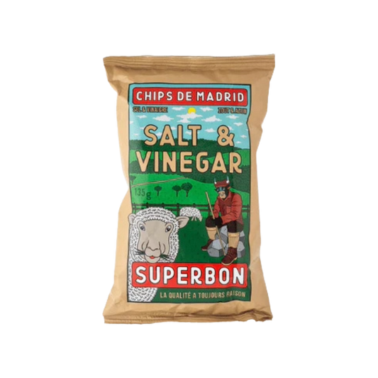 Superbon Salt + Vinegar Potato Chips