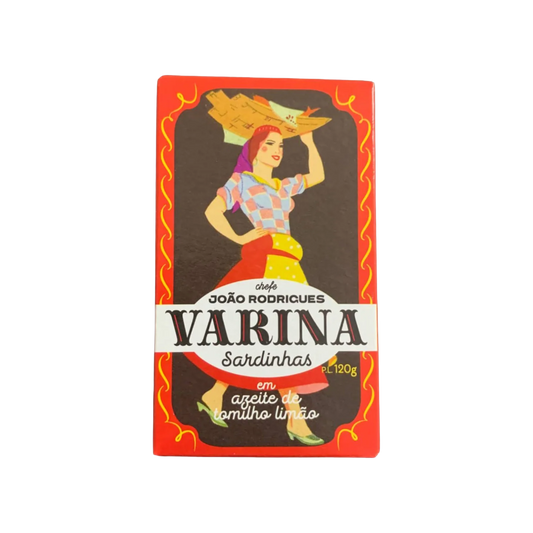 Varina Sardines in Lemon Thyme Olive Oil
