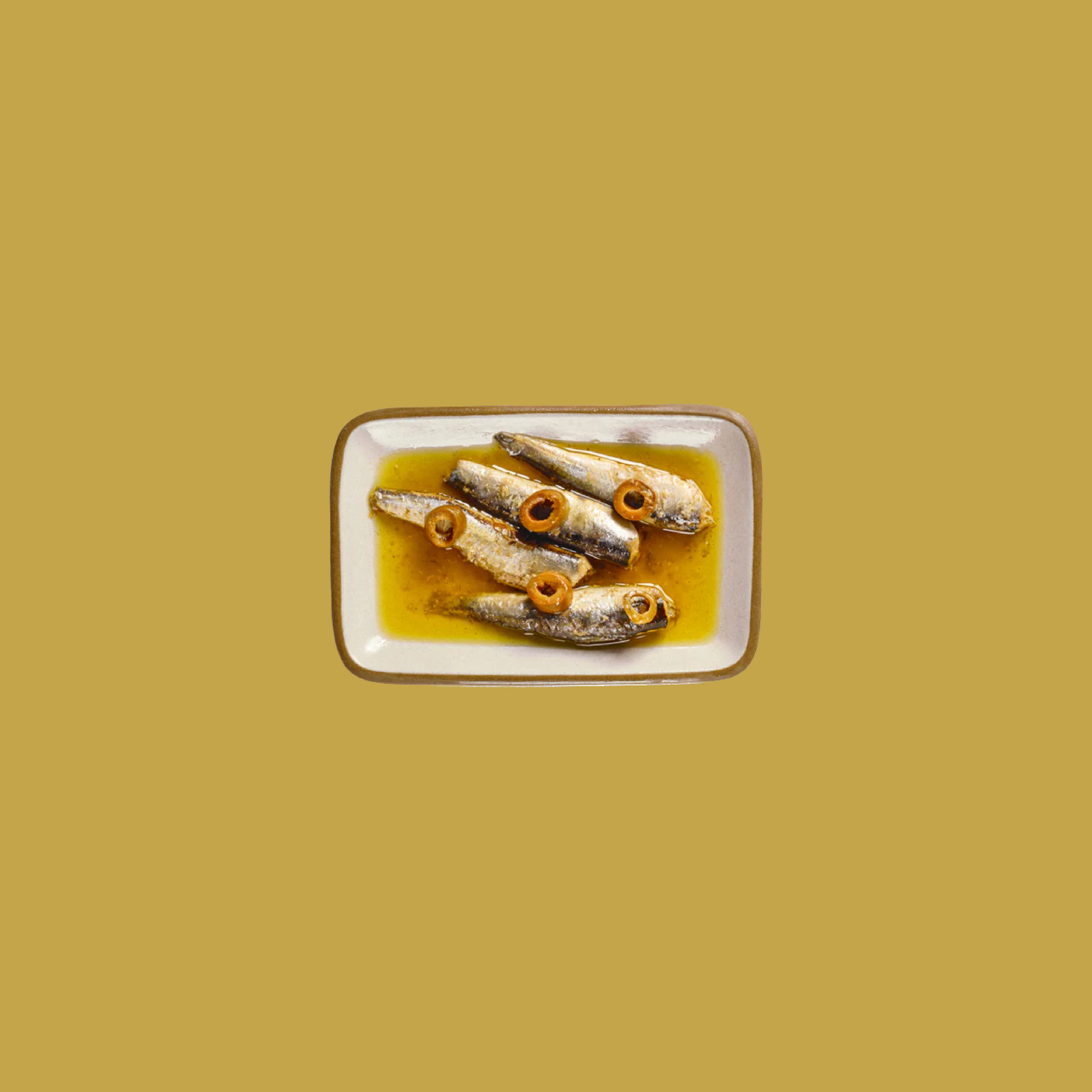 Tinned fish, Lemon Olive Spanish White Anchovies in EVOO by Patagonia