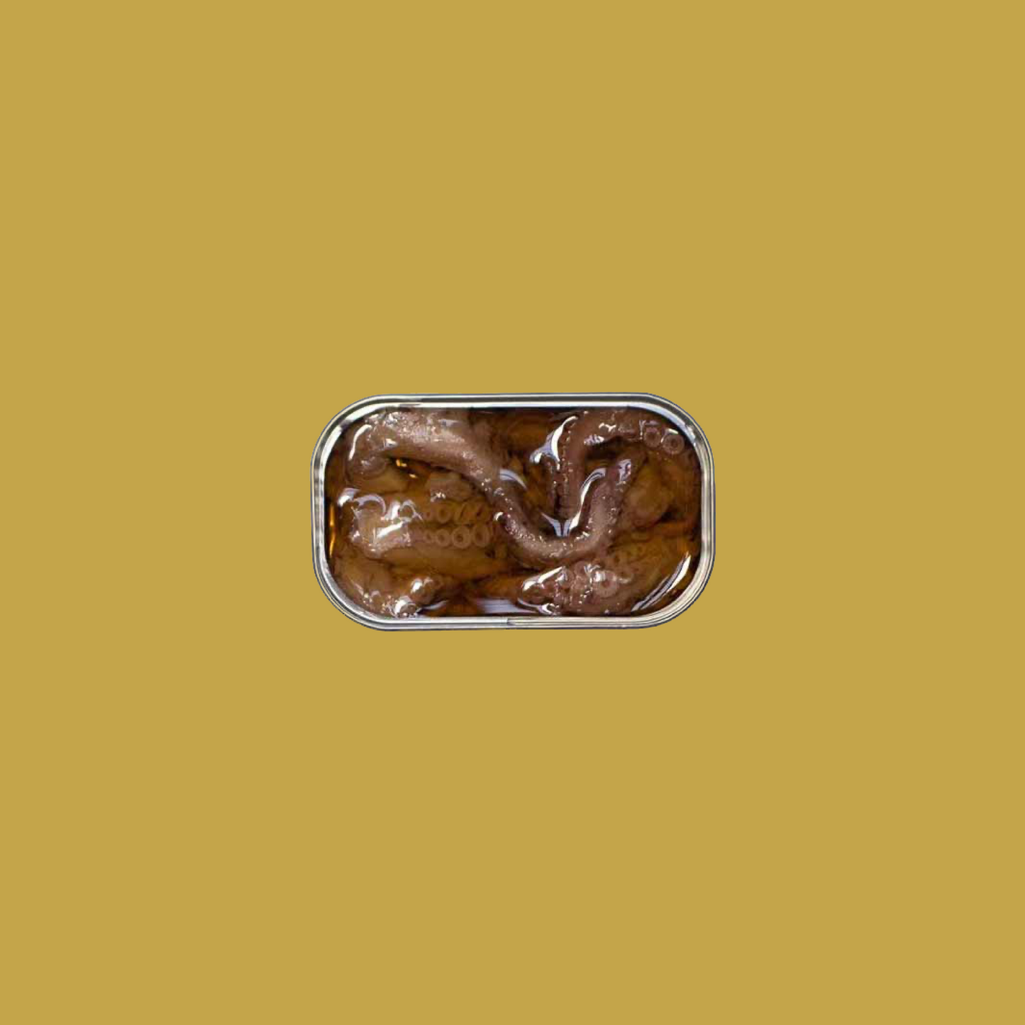 Tinned fish, Octopus in Garlic Sauce by Ati Manel