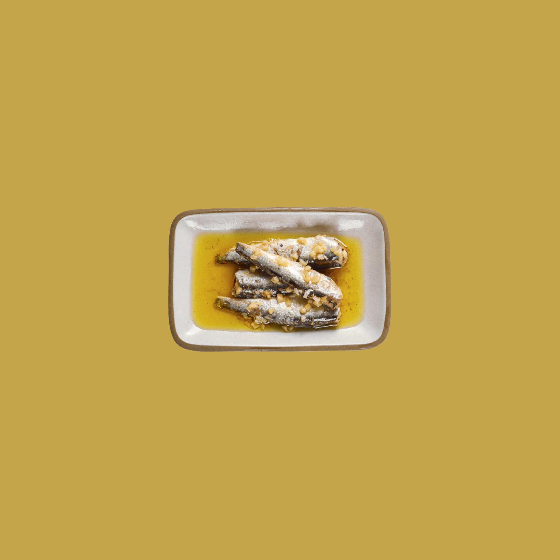 Tinned fish, Roasted Garlic Mackerel in EVOO by Patagonia