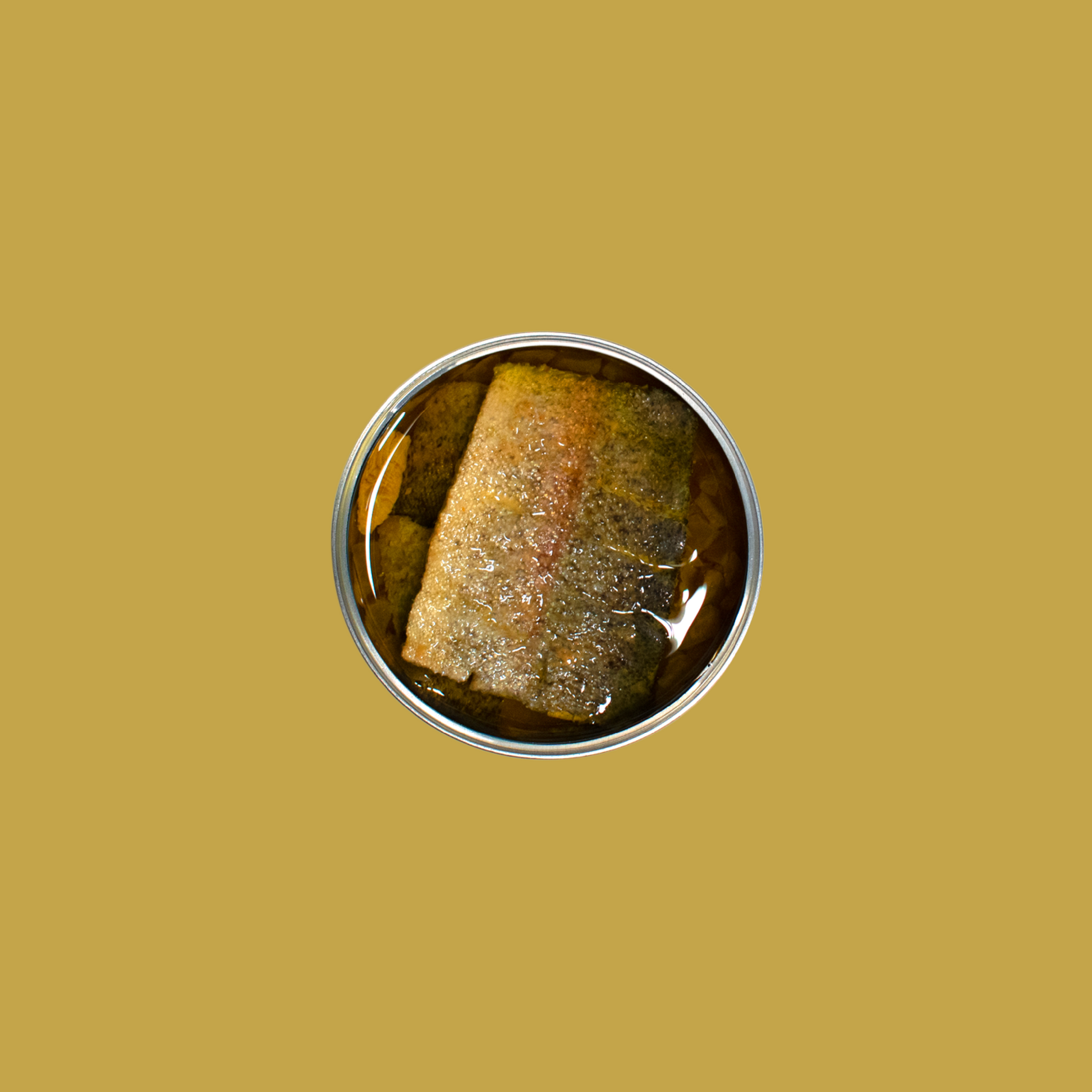 Tinned fish, trout with onion relish